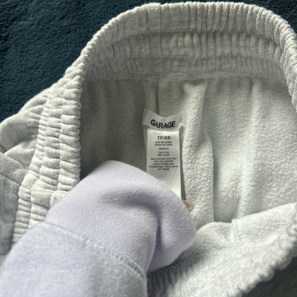 Garage Kids Light Gray Elastic-Waist Sweatpants - Picture 3 of 3